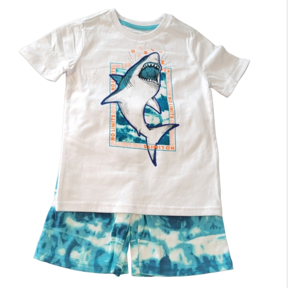 Shark 2 piece outfit boys